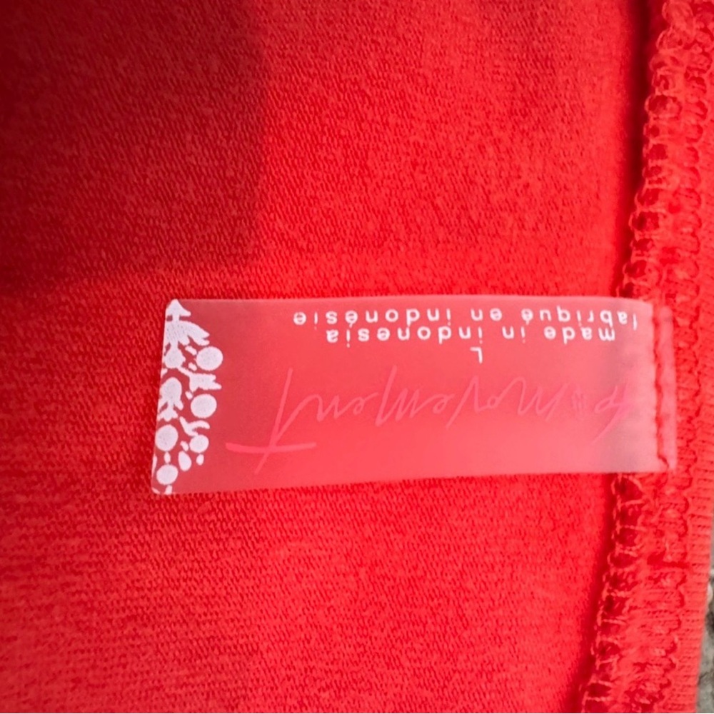Free People Hot Shot Onesie - Scarlet - Picture 4 of 5